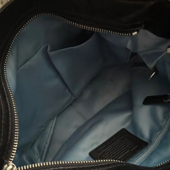 Y2K Black coach Shoulder Bag - Picture 9 of 13